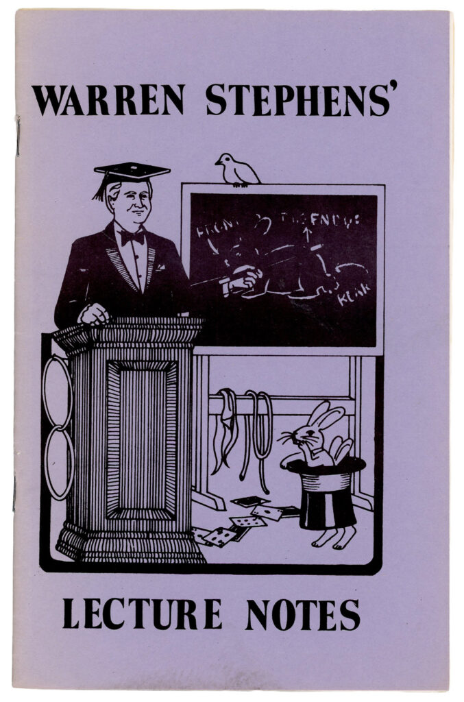 warren stephens lecture