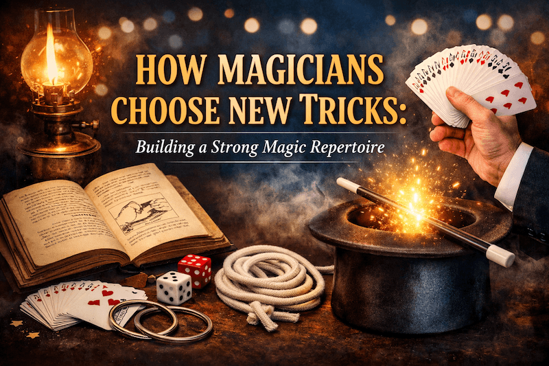 how magicians chose tricks